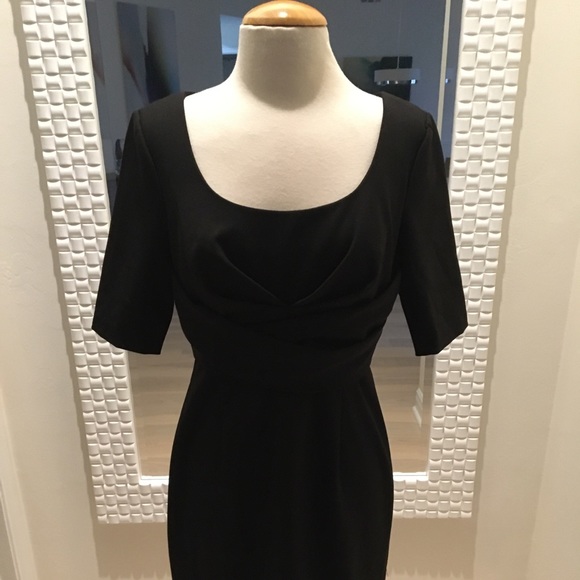 Donna Ricco NY Black Modern w/ Detail Dress 4 EUC - Picture 2 of 12